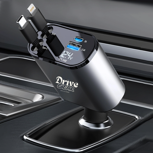 Retractable Car Charger For iPhone